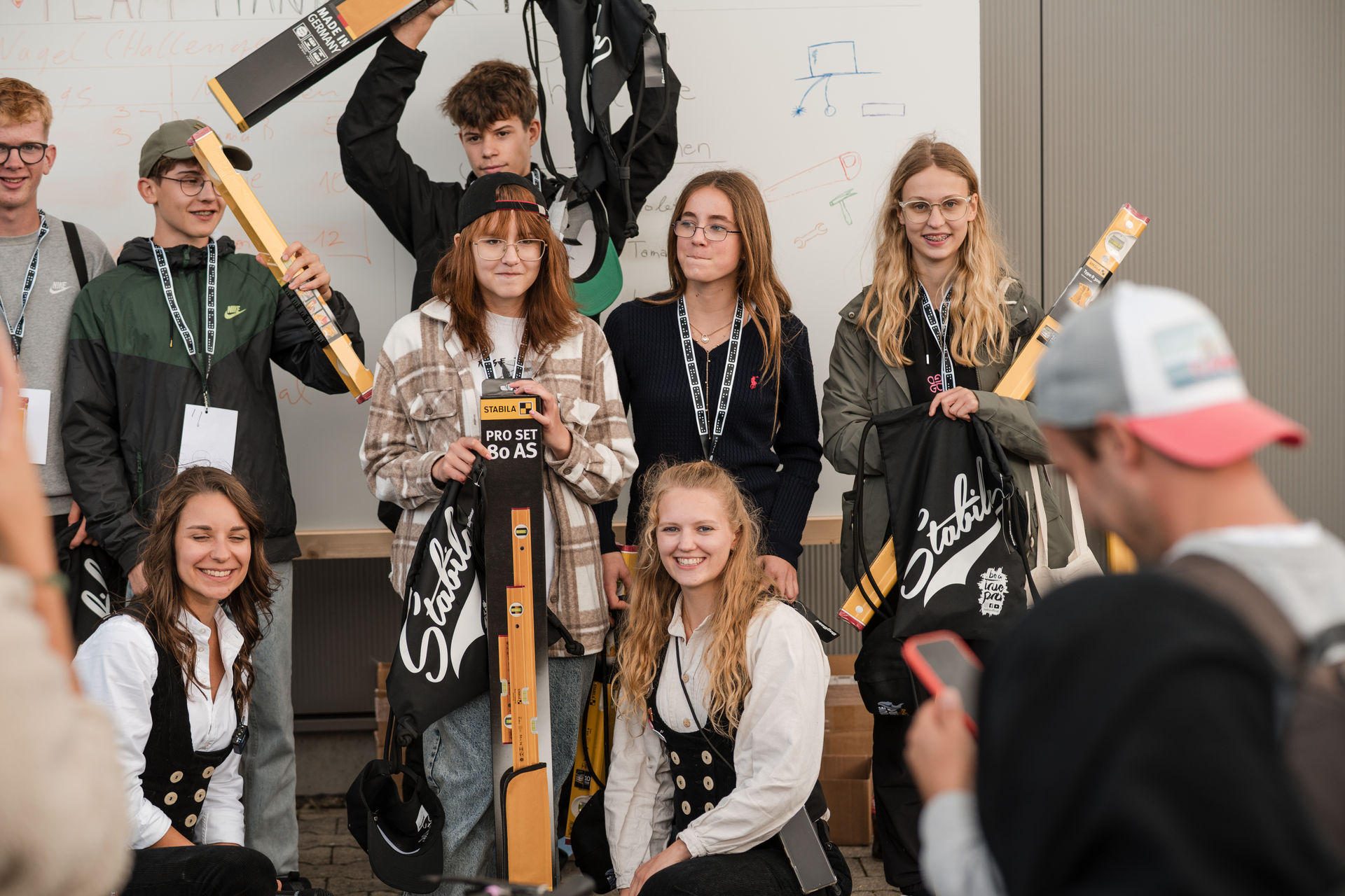 Gruppenbild eines Business-Events
